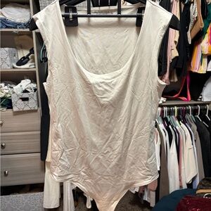 Abercrombie & Fitch Cream Bodysuit